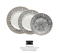 Richard Ginori - Labirinto Nero - Table Setting Plate Set 3 Pieces