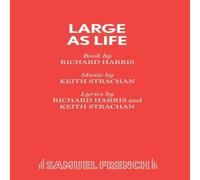 Richard Harris Large As Life Paperback Book Richard Harris Multicolor