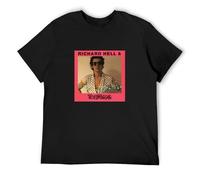 Richard Hell & The Voidoids T-Shirt Graphic Printed Top Tee for Men 3XL Black
