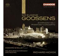 Richard Hickox - Symphony No. 1 / Phantasy Concerto [New SACD] Hybrid SACD