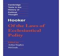 Richard Hooker Hooker: Of the Laws of Ecclesiastical Polity Paperback Book Richard Hooker Multicolor