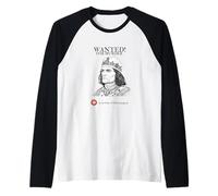 Richard III | Wanted | Tudor Propaganda | British History Raglan Baseball Tee