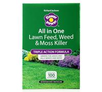 Richard Jackson Flower Power All in One Lawn Food, Weedkiller and Mosskiller, 3.2kg.
