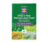 Richard Jackson Flower Power Once a Year Lawn Feed, Natural Lawn Fertilizer, Professional Formula, 80 Square Metre Coverage
