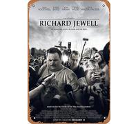 Richard Jewell 2019 Plaque Poster Metal Tin Sign 8" x 12" Vintage Retro Wall Decor