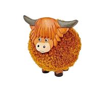 Richard Lang & Sons Highland Cow pom Pom Ornament Gift