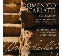RICHARD LESTER - SCARLATTI:COMPLETE SONATAS 4 [CD]