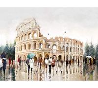 Richard Macneil (Colosseum, Rome Canvas Print