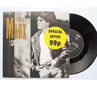 Richard Marx - Marx, Richard Satisfied 7" EMI MTP64 EX/EX 1989 picture sleeve & poster sleeve