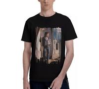 Richard Marx Mens Short Sleeve T Shirt Outdoor Cotton Round Neck T-Shirt Black L