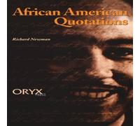 Richard Newman African American Quotations Hardback Book Richard Newman Multicolor