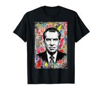 Richard Nixon Vintage Pop Art Historical American Leader T-Shirt