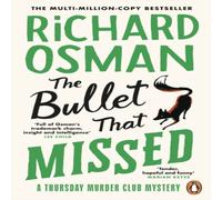 Richard Osman The Bullet That Missed Paperback Book in White Richard Osman White