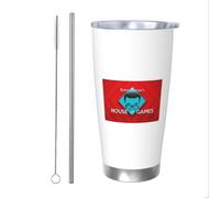(Richard Osman's House Of Games_970) Stainless Steel Tumbler 20oz Insulated Coffee Travel Funny Birthday Christmas Gifts for Women Men Boss Coworker