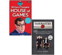 Richard Osman's House of Games and Taskmaster: 220 Extraordinary Tasks for Ordinary People 2 Books Collection Set