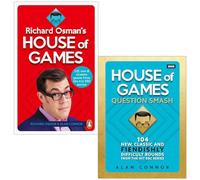 Richard Osman's House of Games & [Hardcover] House of Games Question Smash By Richard Osman, Alan Connor 2 Books Collection Set