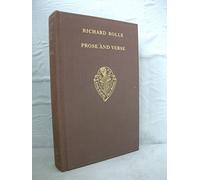 Richard Rolle: Prose and Verse from MS. Longleat 29 and related manuscripts: 293 (Early English Text Society Original Series)