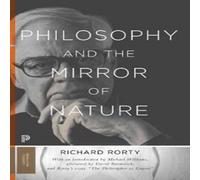 Richard Rorty Philosophy & the Mirror of Nature Paperback Book Richard Rorty Multicolor