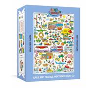 Richard Scarry's Cars and Trucks and Things That Go: 1000-Piece Puzzle : A Nostalgic Jigsaw Puzzle Inspired by the Timeless Classic: Jigsaw Puzzles for Adults