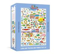 Richard Scarry's Cars and Trucks and Things That Go: A Nostalgic Jigsaw Puzzle Inspired by the Timeless Classic: Jigsaw Puzzles for Adults, 1000-piece Puzzle