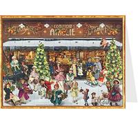Richard Sellmer Verlag Postcard Advent Calendar Victorian Shop