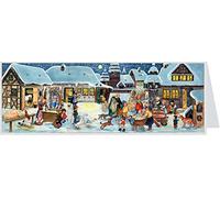 Richard Sellmer Verlag Postcard Advent Calendar Winter in the Countryside