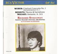 Richard Stoltzman - Weber: Clarinet Concerto No. 1 / Mozart: Andante K. 315 / Rossini: Theme & Variations