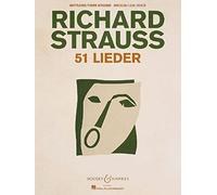 Richard Strauss - 51 Lieder - Medium/Low Voice & Piano - (BHI 93467)
