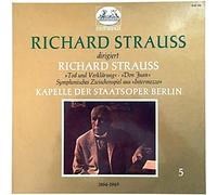 Richard Strauss Dirigiert Richard Strauss (V): »Tod Und Verklärung« ? »Don Juan« ? Symphonisches Zwischenspiel Aus »Intermezzo« [Vinyl LP]