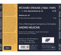 RICHARD STRAUSS: EINE ALPENSINFONIE; SALOMES TANZ NEW CD
