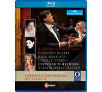 RICHARD STRAUSS GALA/CHRISTIAN THIELEMANN MY STRAUSS NEW REGION 1 BLU-RAY