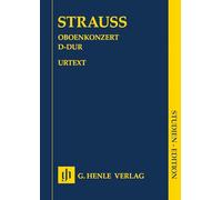 Richard Strauss: Oboenkonzert D-dur: Orchestra: Study Score