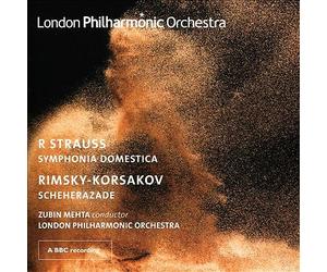 Richard Strauss : R Strauss: Symphonia Domestica/Rimsky-Korsakov: Scheherazade