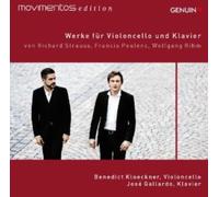 WERKE FR VIOLONCELLO UND KLAVIER NEW CD