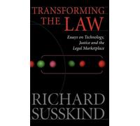 Richard Susskind Transforming the Law (Hardback)