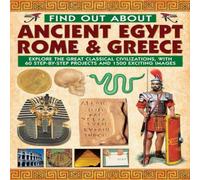 Richard Tames Find Out About Ancient Egypt, Rome & Greece Hardback Book Richard Tames Multicolor