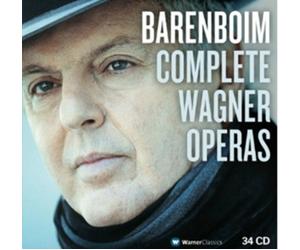Richard Wagner : Barenboim: Complete Wagner Operas CD Box Set 34 discs (2011)