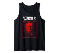 Richard Wagner Classical Music Composer Death Metal Goth Tank Top