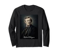 Richard Wagner Composser Pianist Long Sleeve T-Shirt