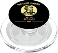 Richard Wagner German Composer Classical Music Opera PopSockets PopGrip for MagSafe