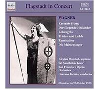 Flagstad - FLAGSTAD, Kirsten / SVANHOLM, Set: Excerpts from Wagner Operas