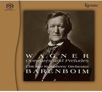 Richard Wagner: Overtures & Preludes, Daniel Barenboim/Chicago Symphony Orchestra - Hybrid SACD, Limited, Remastered [Audio CD] [Audio CD] [Audio CD] [Audio CD] [Audio CD] [Audio CD] [Audio CD]