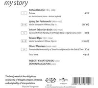 Richard Wagner : Robert Kwiatkowski/Dominika Glapiak: My Story CD (2023)