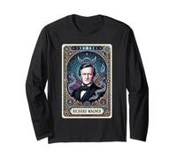 Richard Wagner Tarot Composser Pianist Long Sleeve T-Shirt