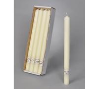 Richard Wenzel® 3cm Church Candle, Ivory Pillar Candle for Weddings, Religious Ceremonies, Events & Home Decoration (40cm)