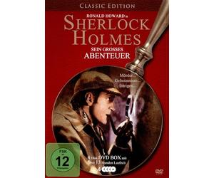 Richardson - 4 DVDs Sherlock Holmes - Die Große TV-Box 4