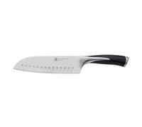 Richardson Sheffield 17.5 cm Kyu Santoku Knife, Black/silver