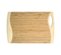 Richardson Sheffield Kitchen Wave Hygienic Bamboo Chopping Board, Natural Wood, 25 x 1.9 x 38 cm