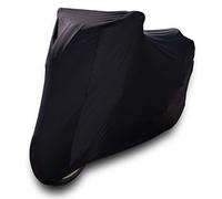 Richbrook, Super Soft, Stretchy & Strong Indoor Motorcycle Cover Compatible with Honda Motorbikes - Black