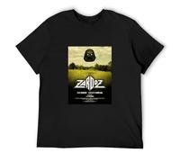 RICHCOLORS Zardoz V2 Sean Connery T-Shirt Movie Poster John Boorman (Black XL)
